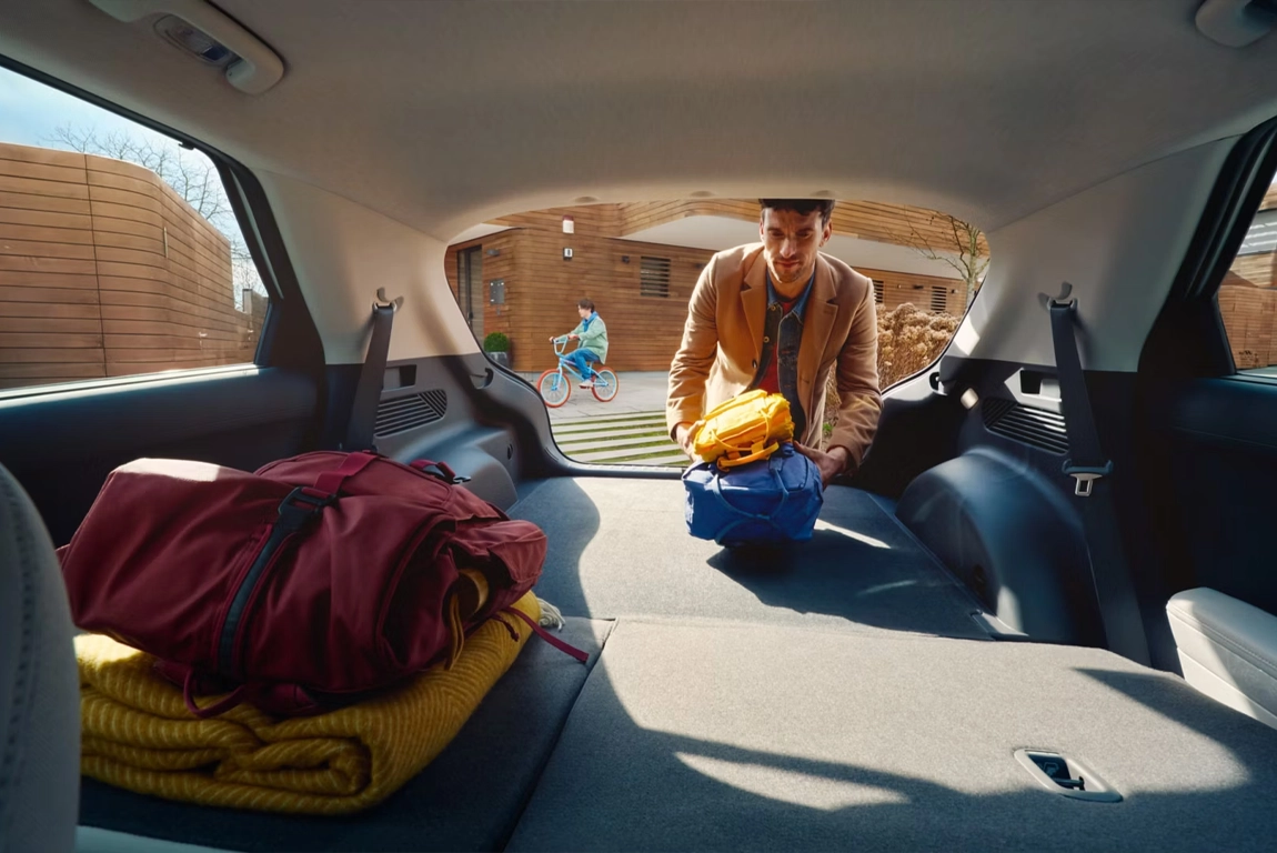 Intérieur spacieux et moderne de la Hyundai IONIQ 5 coffre